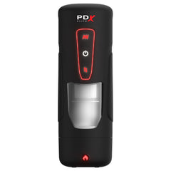 PDX Elite Milk Me Hotter - Thrusting Heating & Vibrating Auto Stroker