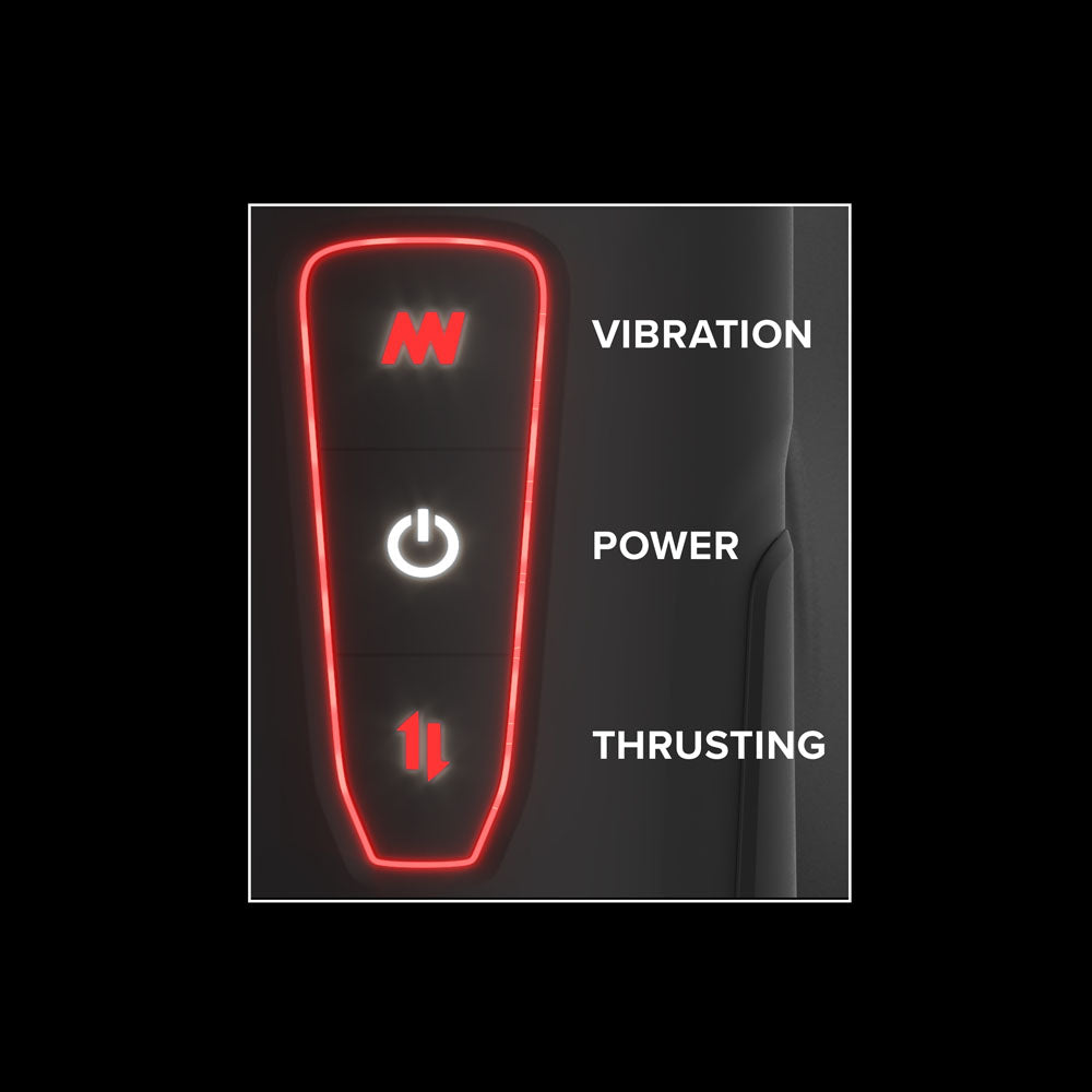 PDX Elite Milk Me Hotter - Thrusting Heating & Vibrating Auto Stroker