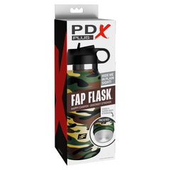 PDX Plus Fap Flask - Happy Camper Discreet Stroker