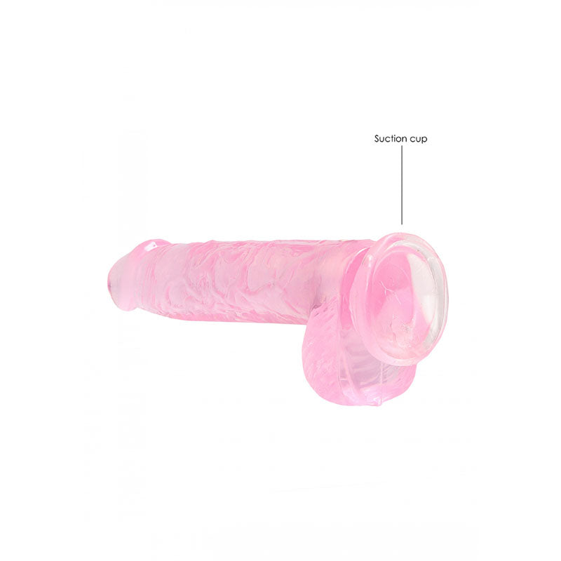 REALROCK 6'' Realistic Dildo With Balls - 15.2 cm Dong DONGS