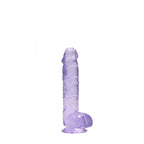 REALROCK Crystal Clear – 6 Inch Realistic Dildo With Balls > Dildos > Realistic Dildos
