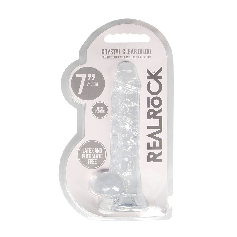 RealRock 7'' Realistic Dildo With Balls