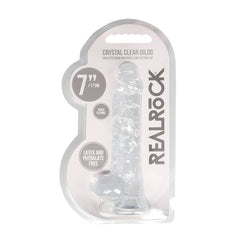 RealRock 7'' Realistic Dildo With Balls