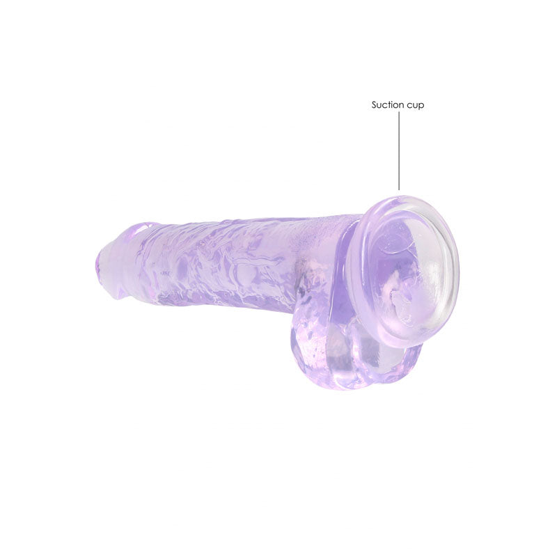 Realrock 8 Inch Realistic Dildo With Balls 20.3 Centimeter Dong DONGS