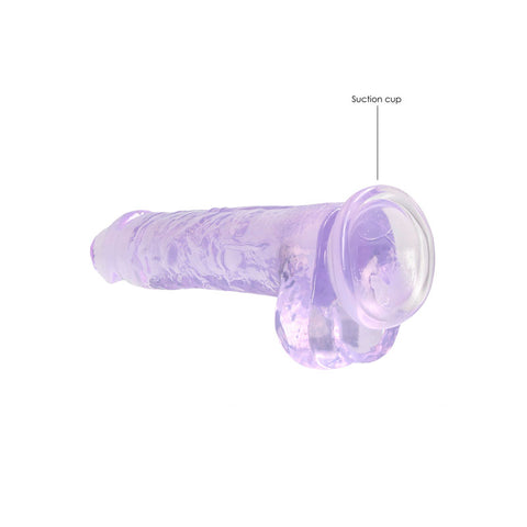 Realrock 8 Inch Realistic Dildo With Balls 20.3 Centimeter Dong DONGS