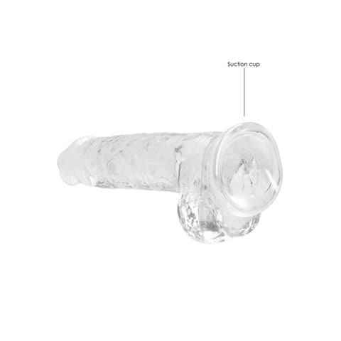 Realrock 8 Inch Realistic Dildo With Balls 20.3 Cm Dong DONGS