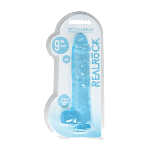 Realrock Realistic Dildo With Balls 9 Inch DONGS