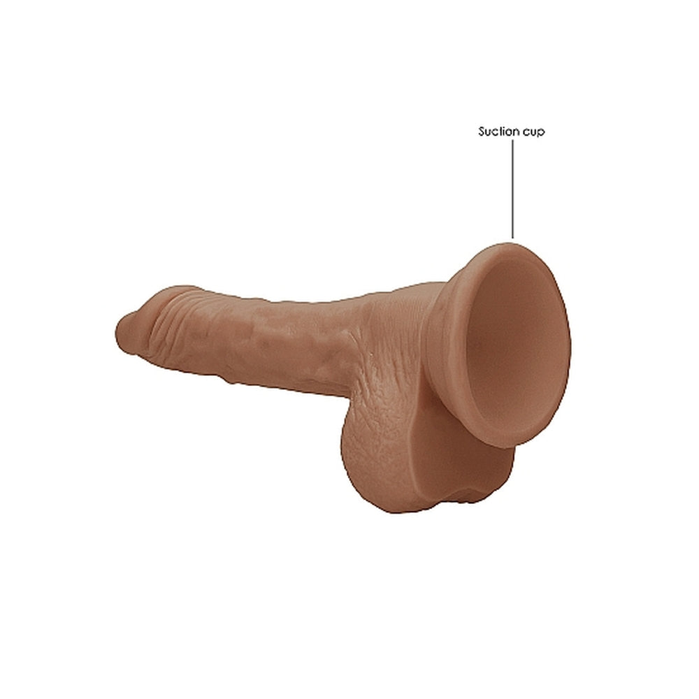 RealRock 7 Inch Dong with Testicles – Lifelike Dildo > Dildos > Realistic Dildos