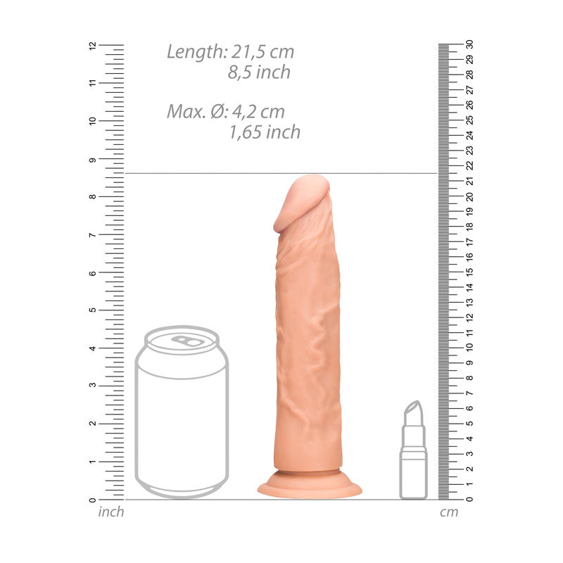 Realrock 8 Inch Realistic Velvet-Soft Texture 20.3 cm Dildo > Dildos > Realistic Dildos