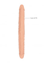 RealRock 14 Inch Double Dong – Realistic Soft Silicone Dildo > Dildos > Double Dildos