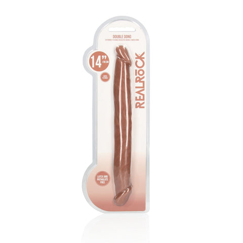 Realrock 14 Inch Double Dildo for Ultimate Pleasure Double Dongs