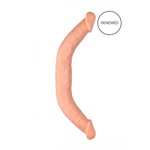 REALROCK 18'' Double Dildo - Realistic Velvet Texture Double Dongs