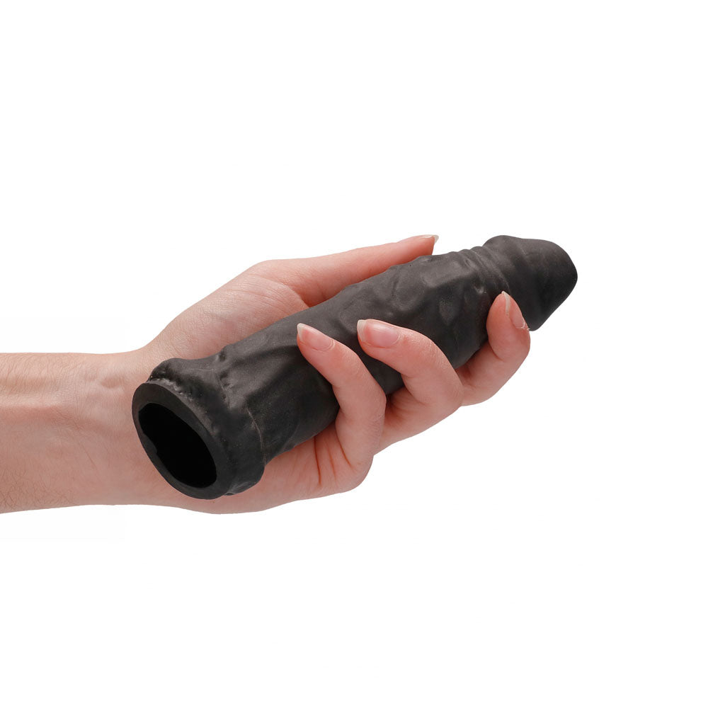 Realrock 6 Inch Realistic Penis Sleeve – Body-Safe Penis Extension Sleeve Secondary image