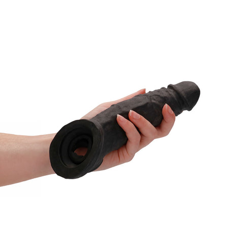Realrock Realistic Penis Extender 9 Inch Phthalate-Free Penis Extension Sleeve > Sex Toys For Men > Penis Sleeves