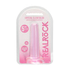 REALROCK Crystal Clear 13.5 cm Dildo With Suction Cup > Dildos > Realistic Dildos