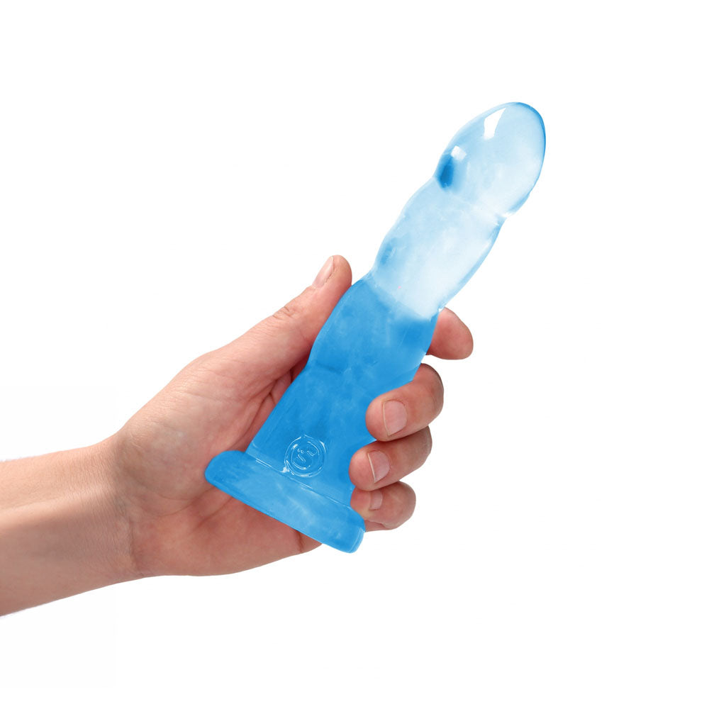 RealRock Crystal Clear 17 cm Dildo with Suction Base Secondary image