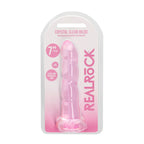 RealRock Crystal Clear 17 cm Dildo with Suction Base > Dildos > Realistic Dildos