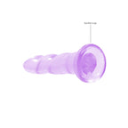 RealRock Crystal Clear 17 cm Dildo with Suction Base > Dildos > Realistic Dildos