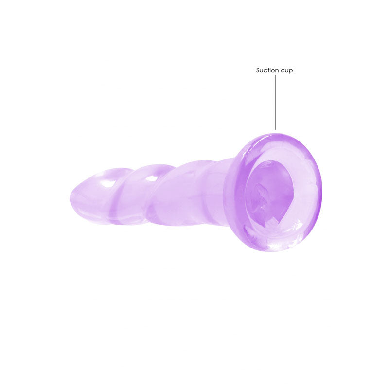 RealRock Crystal Clear 17 cm Dildo with Suction Base > Dildos > Realistic Dildos