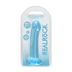 Realrock Crystal Clear Dildo With Suction Cup – 17 cm Dildo > Dildos > Realistic Dildos