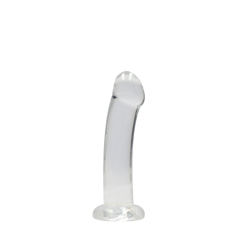 REALROCK Crystal Clear 17 cm Dildo With Suction Cup > Dildos > Realistic Dildos