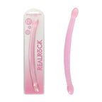 Realrock Non Realistic Double Dong 17 Inch Double Dong Pink > Dildos > Double Dildos