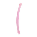 REALROCK Crystal Clear Double Dong – 17 Inch Double Dong > Dildos > Double Dildos