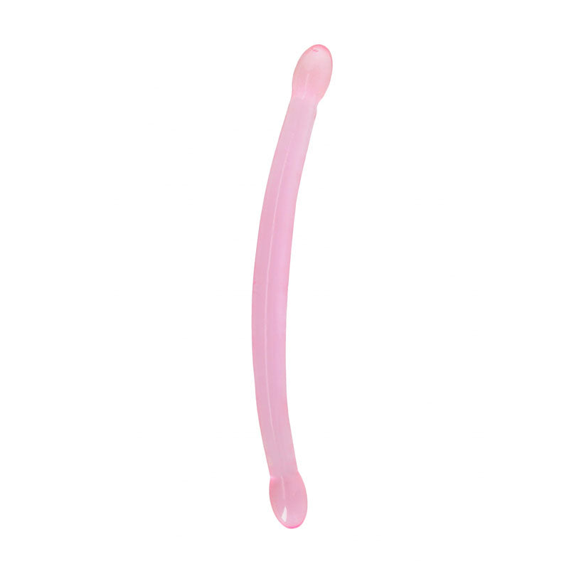 REALROCK Crystal Clear Double Dong – 17 Inch Double Dong > Dildos > Double Dildos
