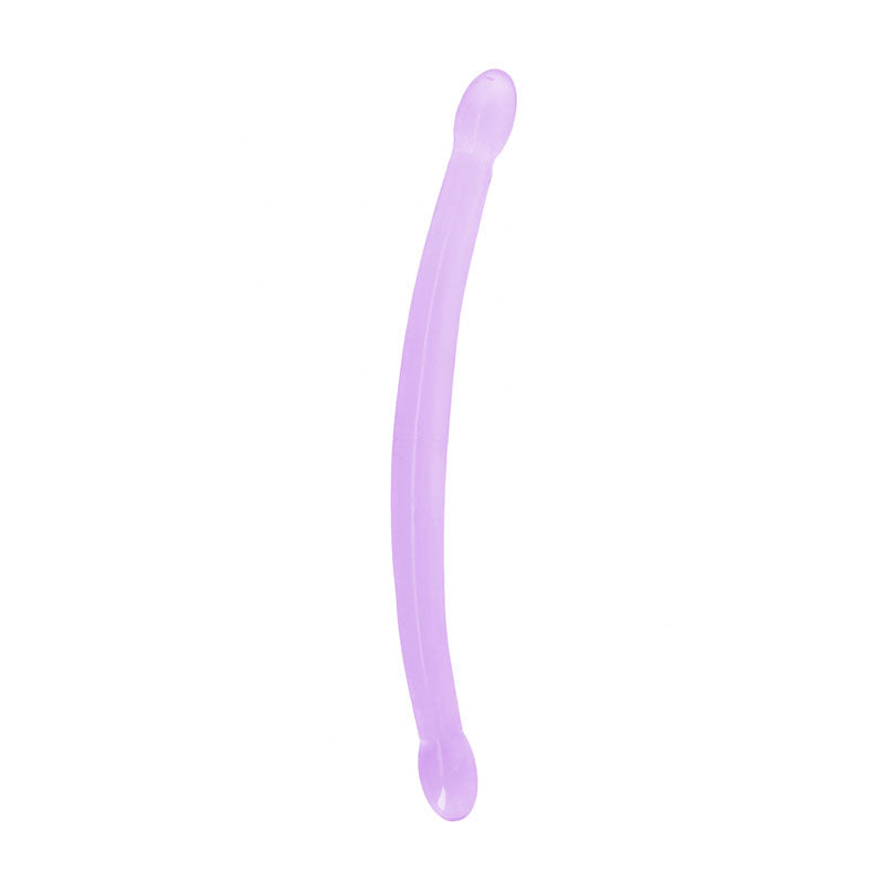 REALROCK Crystal Clear Double Dong – 17 Inch Double Dong > Dildos > Double Dildos