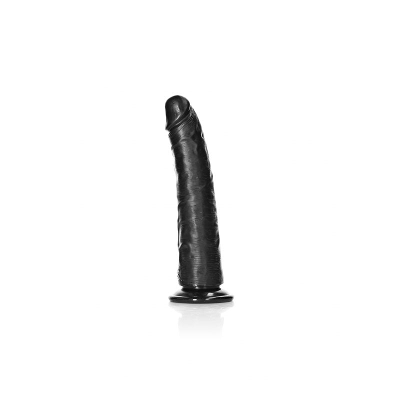 REALROCK Realistic Slim Dildo with Suction Cup - 18 cm (7'') Dong