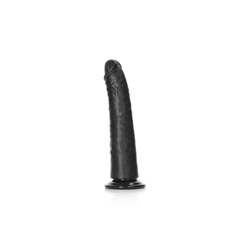 REALROCK Realistic Slim Dildo with Suction Cup - 18 cm (7'') Dong