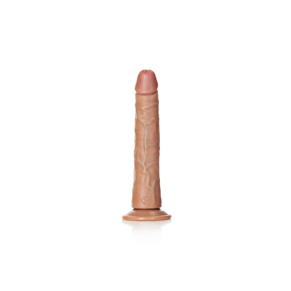 Realrock Realistic Slim Dildo With Suction Cup 20.5cm > Dildos > Slim Dildos