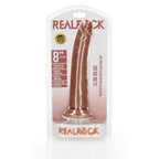 Realrock Realistic Slim Dildo With Suction Cup 20.5cm > Dildos > Slim Dildos
