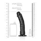 RealRock Realistic Curved Dildo with Suction Cup – 20 cm Dildo > Dildos > Realistic Dildos