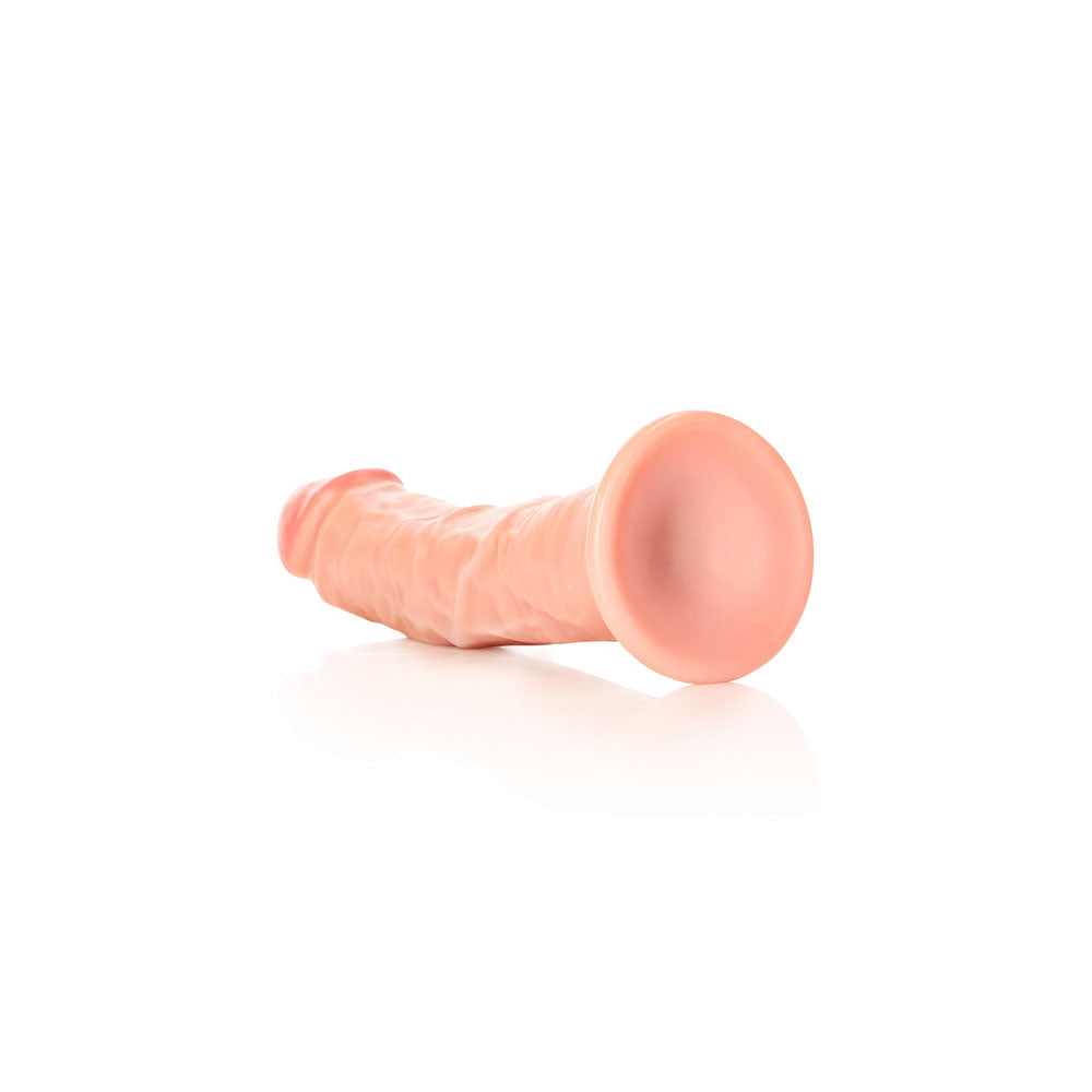 RealRock Curved Dildo with Suction Cup 8 Inch