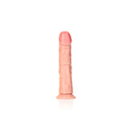 RealRock Regular Curved Dildo with Suction Cup (Natural) – 23 cm Length 5.5 cm Diameter Realistic Dong > Dildos > Large Dildos