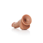 RealRock Realistic Curved Dong with Balls – Firm Soft-Touch 15.5 cm Dildo > Dildos > Realistic Dildos