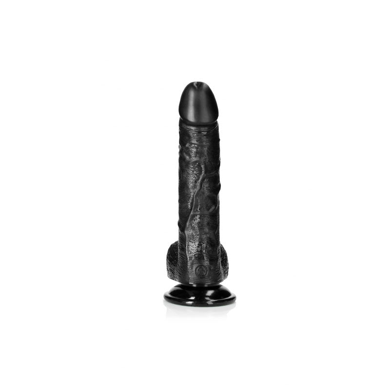 RealRock Realistic Curved Dong with Balls – Firm Dildo DONGS