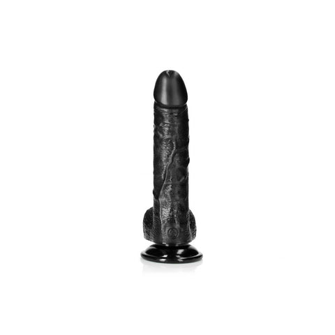 RealRock Realistic Curved Dong with Balls – Firm Dildo DONGS