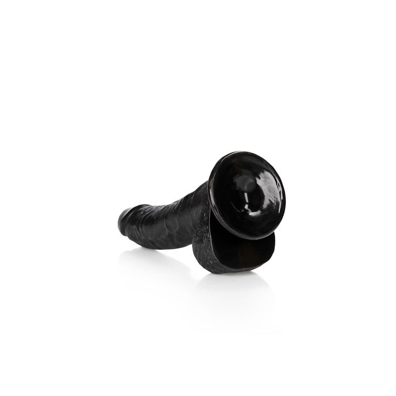 RealRock Realistic Curved Dong with Balls – Firm Dildo DONGS