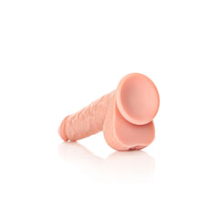 REALROCK 23 cm Straight Realistic Dildo with Balls - 9 Inch Dong DONGS
