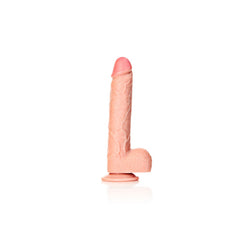REALROCK 25.5 cm Straight Realistic Dildo with Balls for Pleasure DONGS