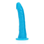 Realrock 15.5 Centimeter Slim Glow in the Dark Neon Dong > Dildos > Slim Dildos