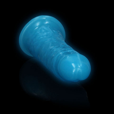 Realrock 15.5 Centimeter Slim Glow in the Dark Neon Dong DONGS