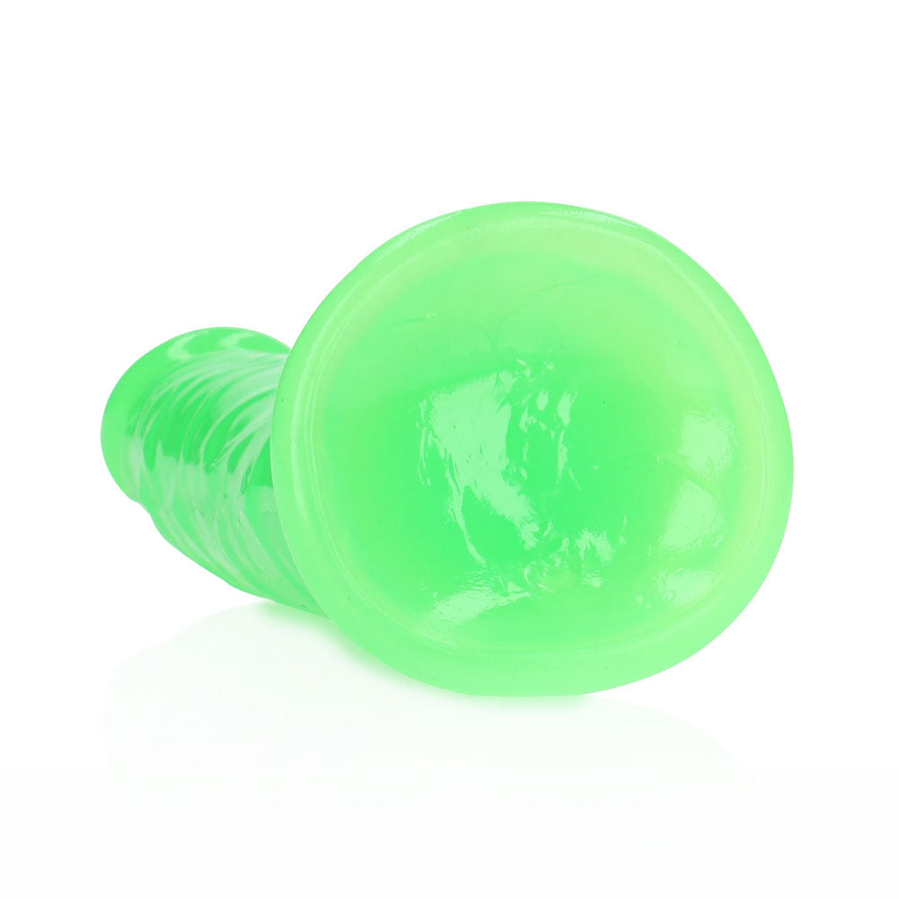 REALROCK 18 cm Glow in the Dark Slim Neon Dong 7 Inch DONGS