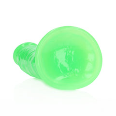 REALROCK 18 cm Glow in the Dark Slim Neon Dong 7 Inch DONGS