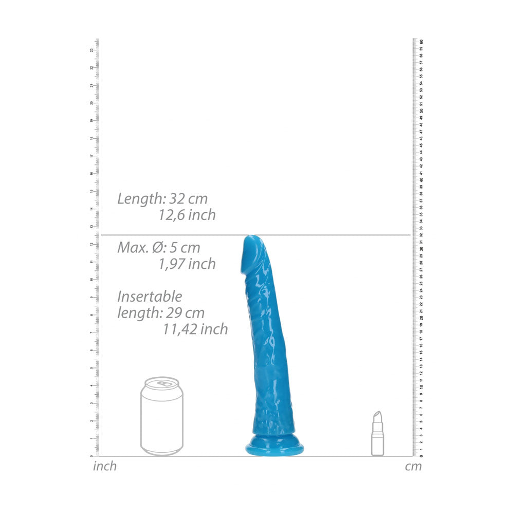 RealRock Slim Glow in the Dark 29 cm Dildo > Dildos > Oversized Toys