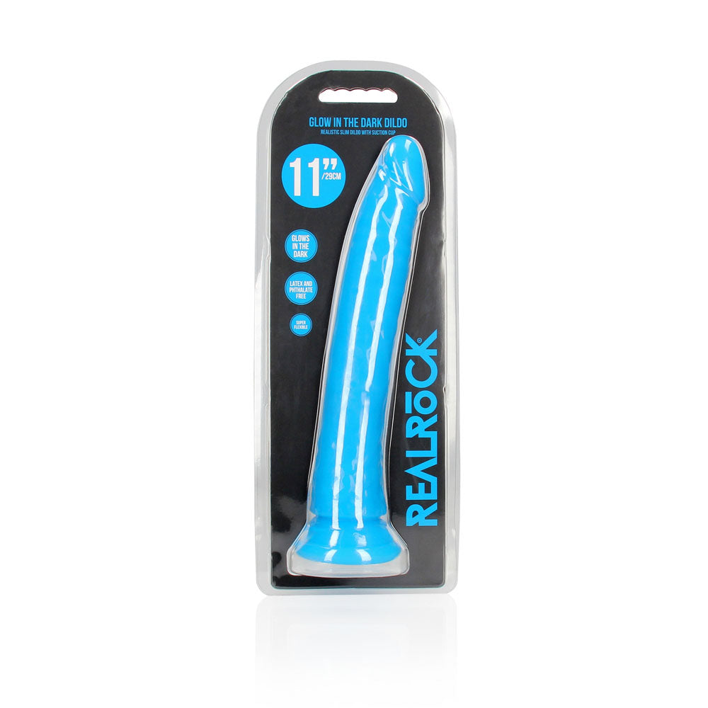 RealRock Slim Glow in the Dark 29 cm Dildo > Dildos > Oversized Toys