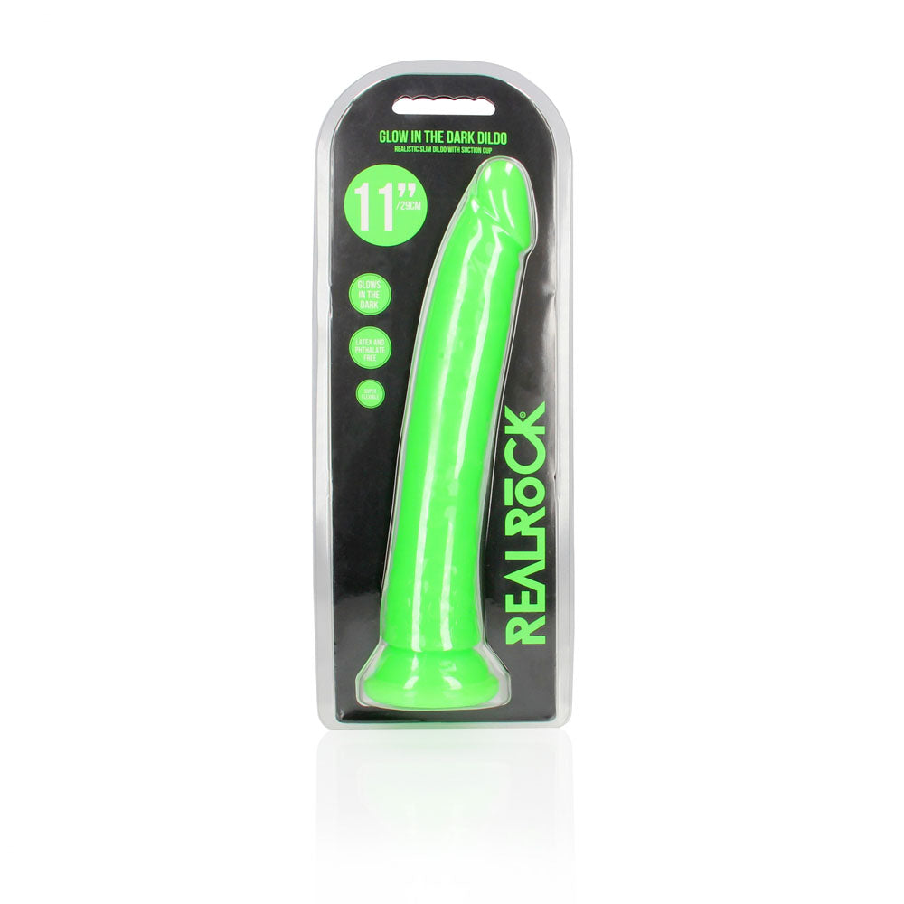 RealRock Slim Glow in the Dark 29 cm Dildo > Dildos > Oversized Toys