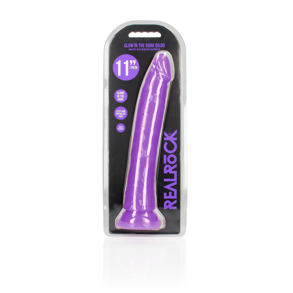 Realrock Slim Glow in the Dark 29 cm Dildo > Dildos > Oversized Toys